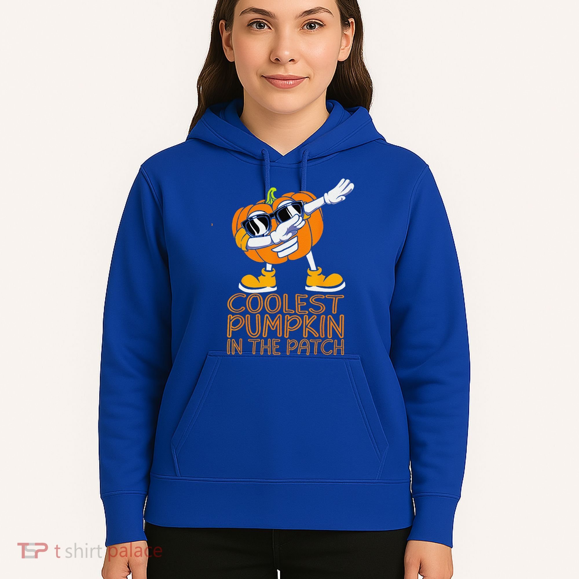Coolest Pumpkin In The Patch Halloween Jackolantern Hoodie