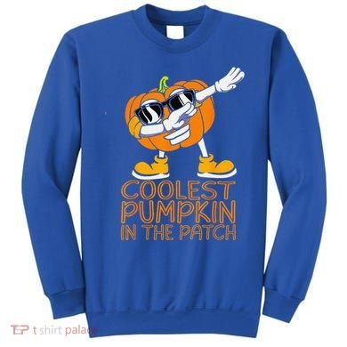 Coolest Pumpkin In The Patch Halloween Jackolantern Sweatshirt