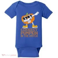 Coolest Pumpkin In The Patch Halloween Jackolantern Baby Bodysuit thumb 0