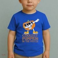 Coolest Pumpkin In The Patch Halloween Jackolantern Toddler T-Shirt thumb 2
