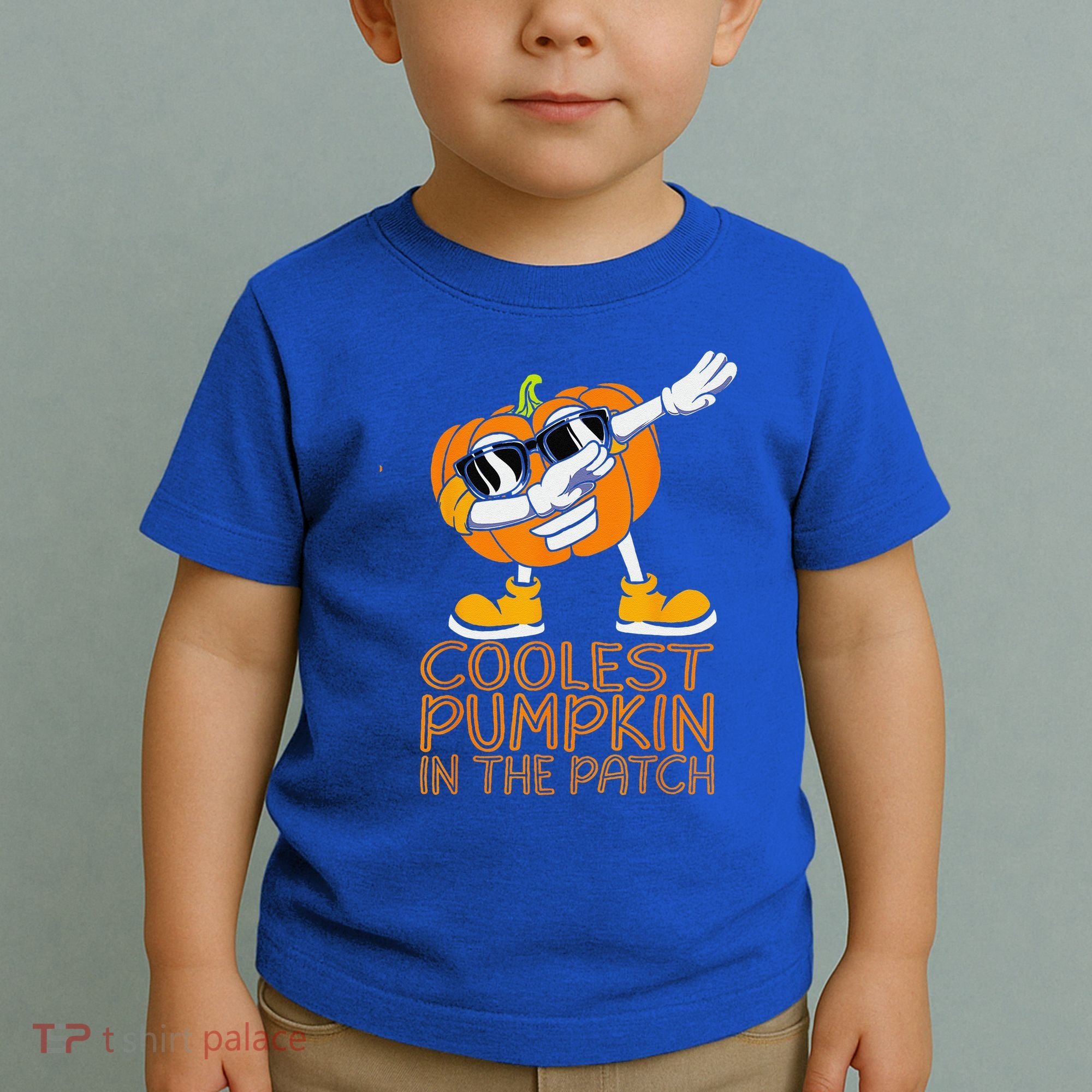 Coolest Pumpkin In The Patch Halloween Jackolantern Toddler T-Shirt