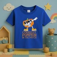 Coolest Pumpkin In The Patch Halloween Jackolantern Toddler T-Shirt thumb 3