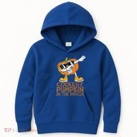 Coolest Pumpkin In The Patch Halloween Jackolantern Kids Hoodie thumb 0