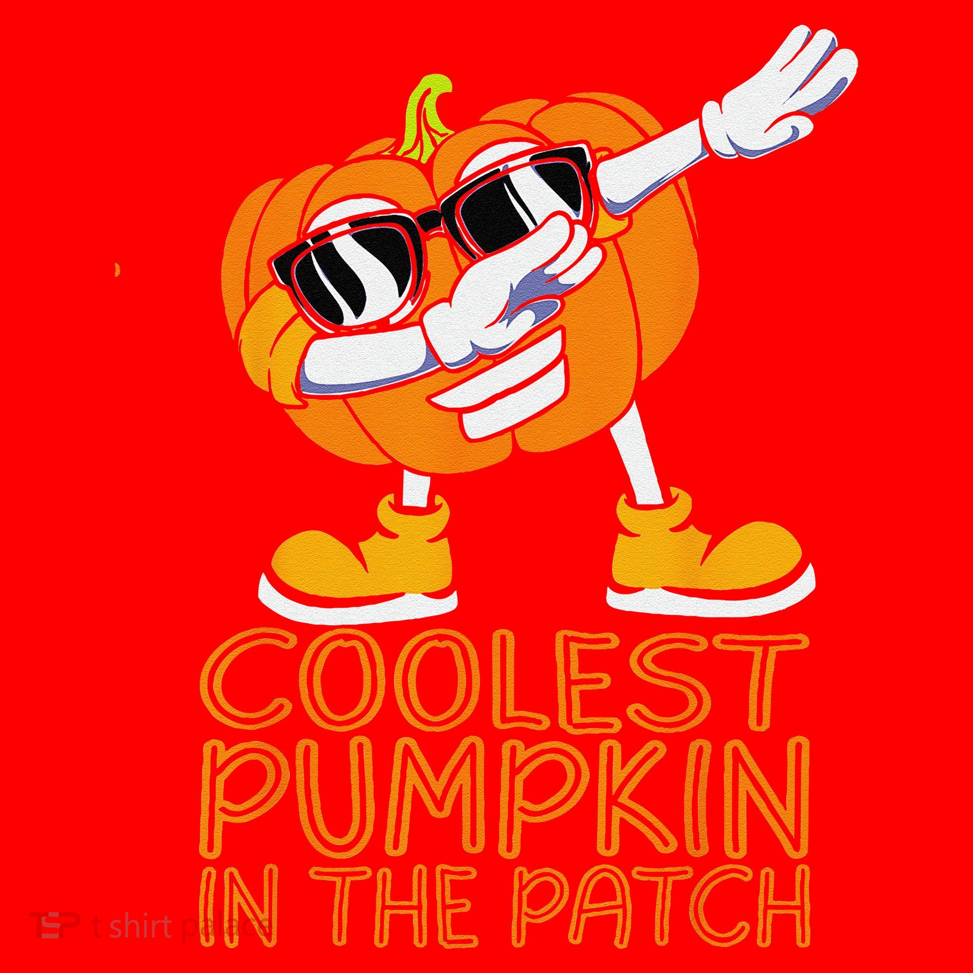 Coolest Pumpkin In The Patch Halloween Jackolantern Santa Hat