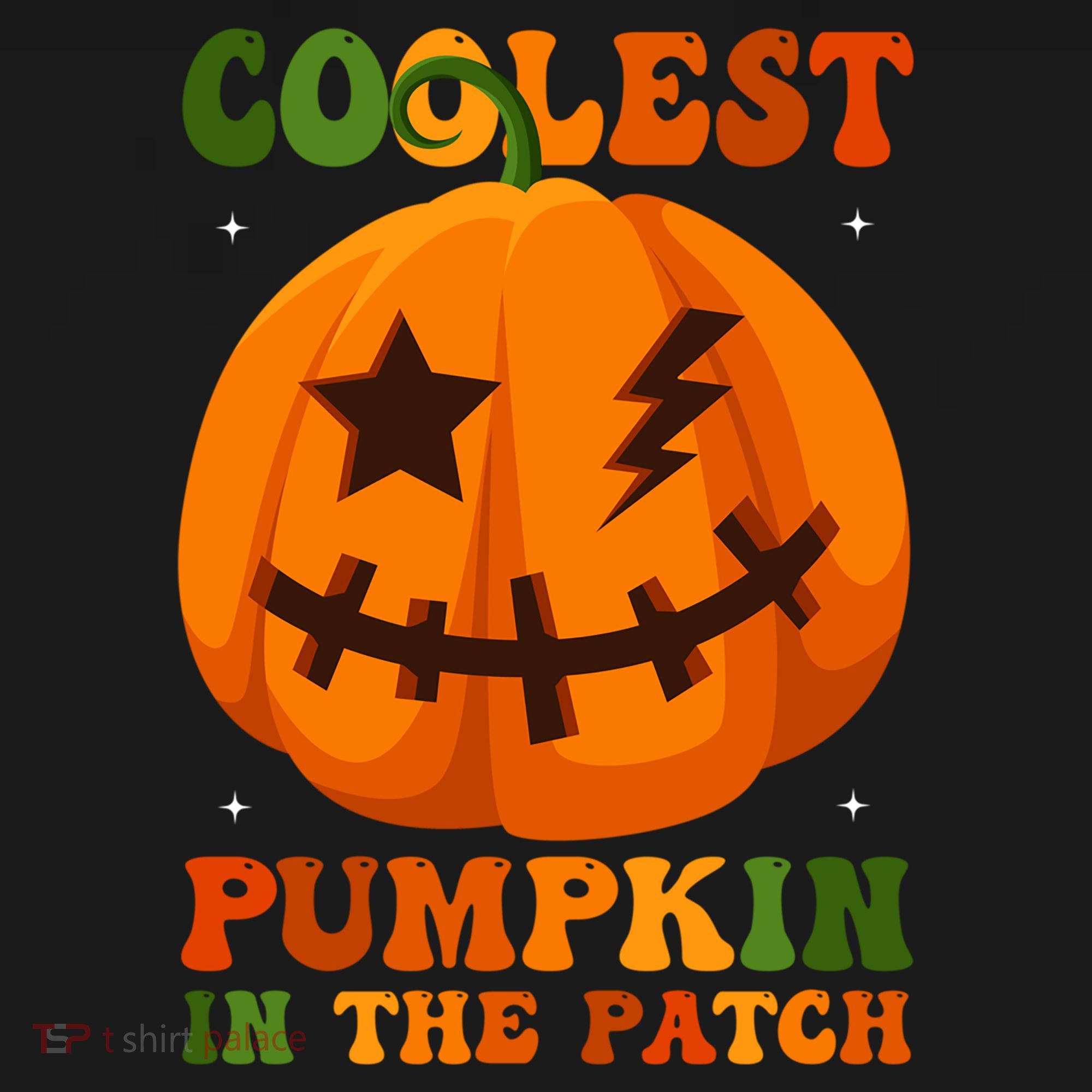 Coolest Pumpkin In The Patch Groovy Happy Halloween Cool Gift Bucket Hat