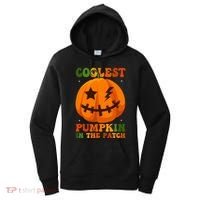 Coolest Pumpkin In The Patch Groovy Happy Halloween Cool Gift Women's Hoodie thumb 0
