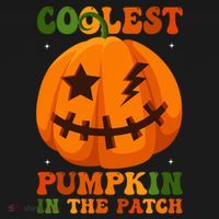 Coolest Pumpkin In The Patch Groovy Happy Halloween Cool Gift Women's Hoodie thumb 2