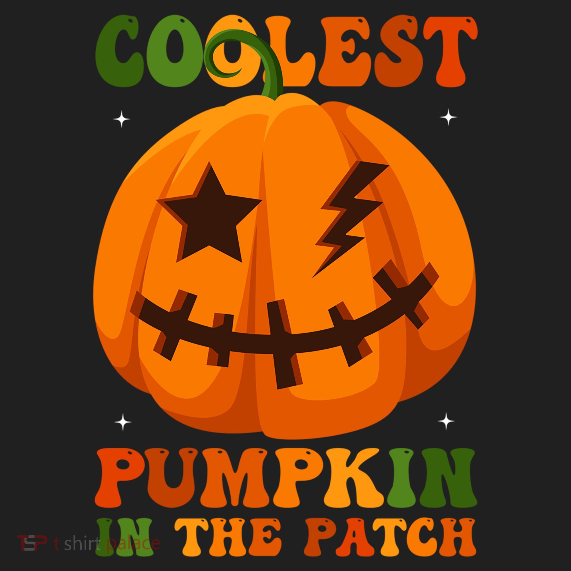 Coolest Pumpkin In The Patch Groovy Happy Halloween Cool Gift Hat