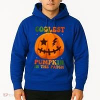 Coolest Pumpkin In The Patch Groovy Happy Halloween Cool Gift Hoodie thumb 2