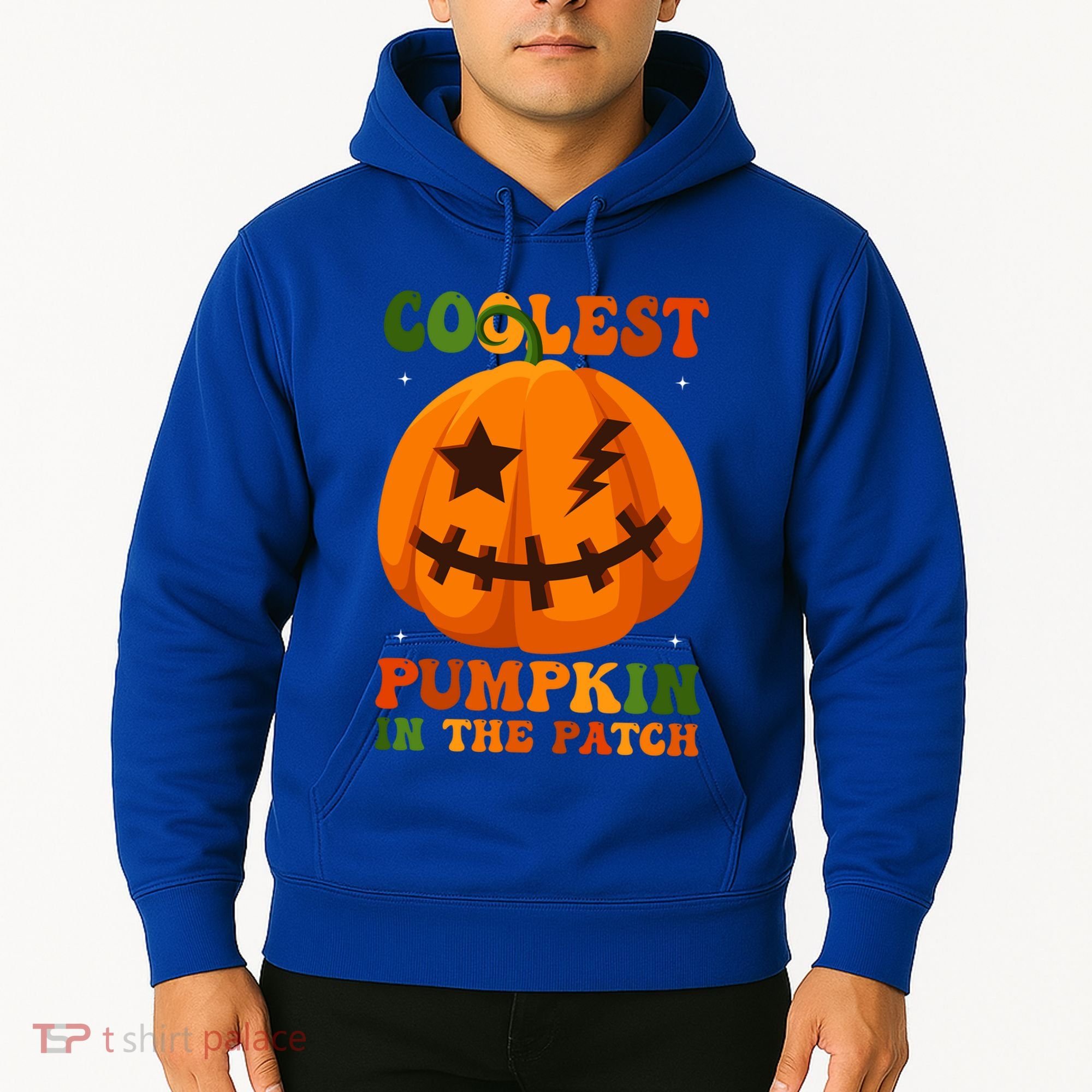 Coolest Pumpkin In The Patch Groovy Happy Halloween Cool Gift Hoodie