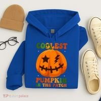 Coolest Pumpkin In The Patch Groovy Happy Halloween Cool Gift Hoodie thumb 4