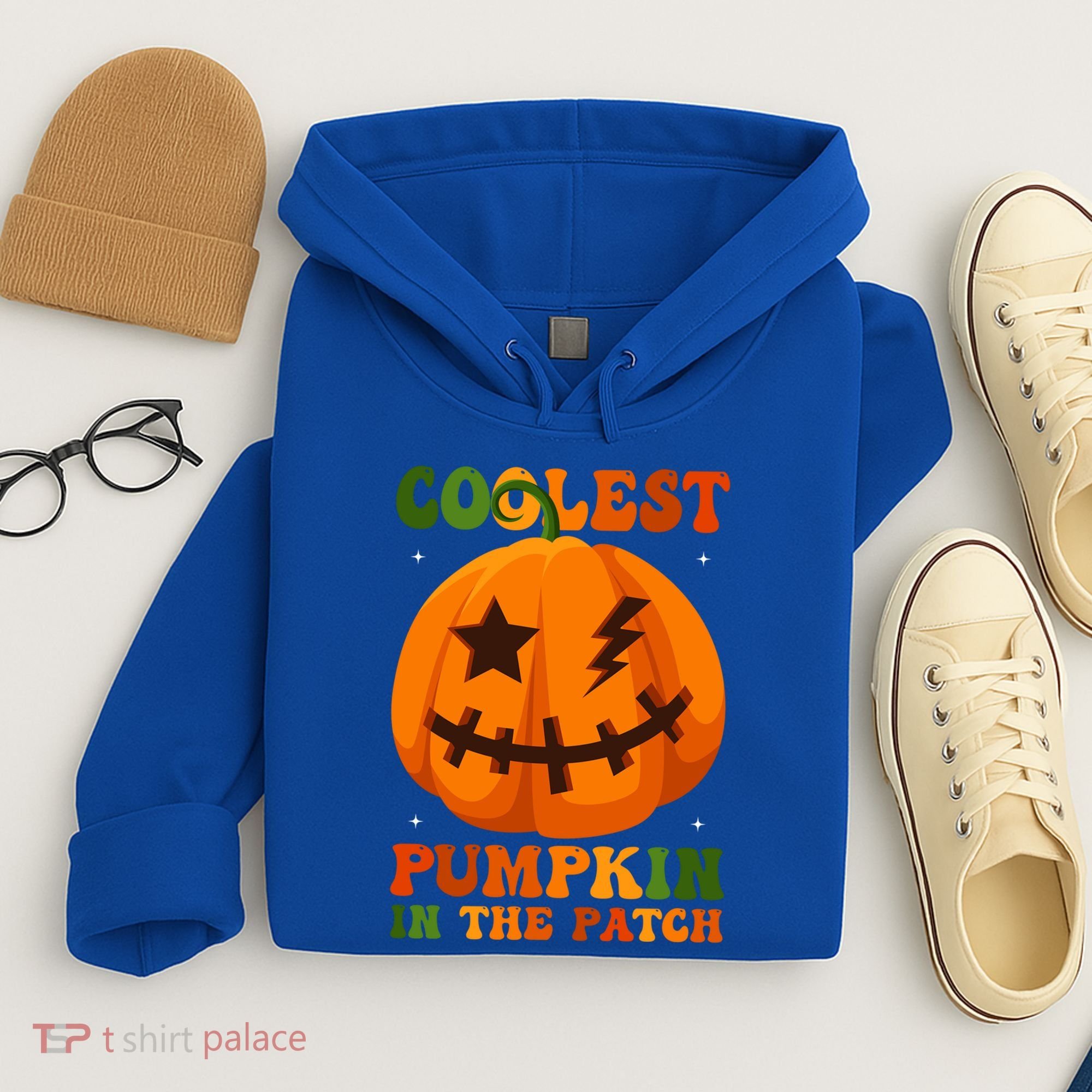 Coolest Pumpkin In The Patch Groovy Happy Halloween Cool Gift Hoodie