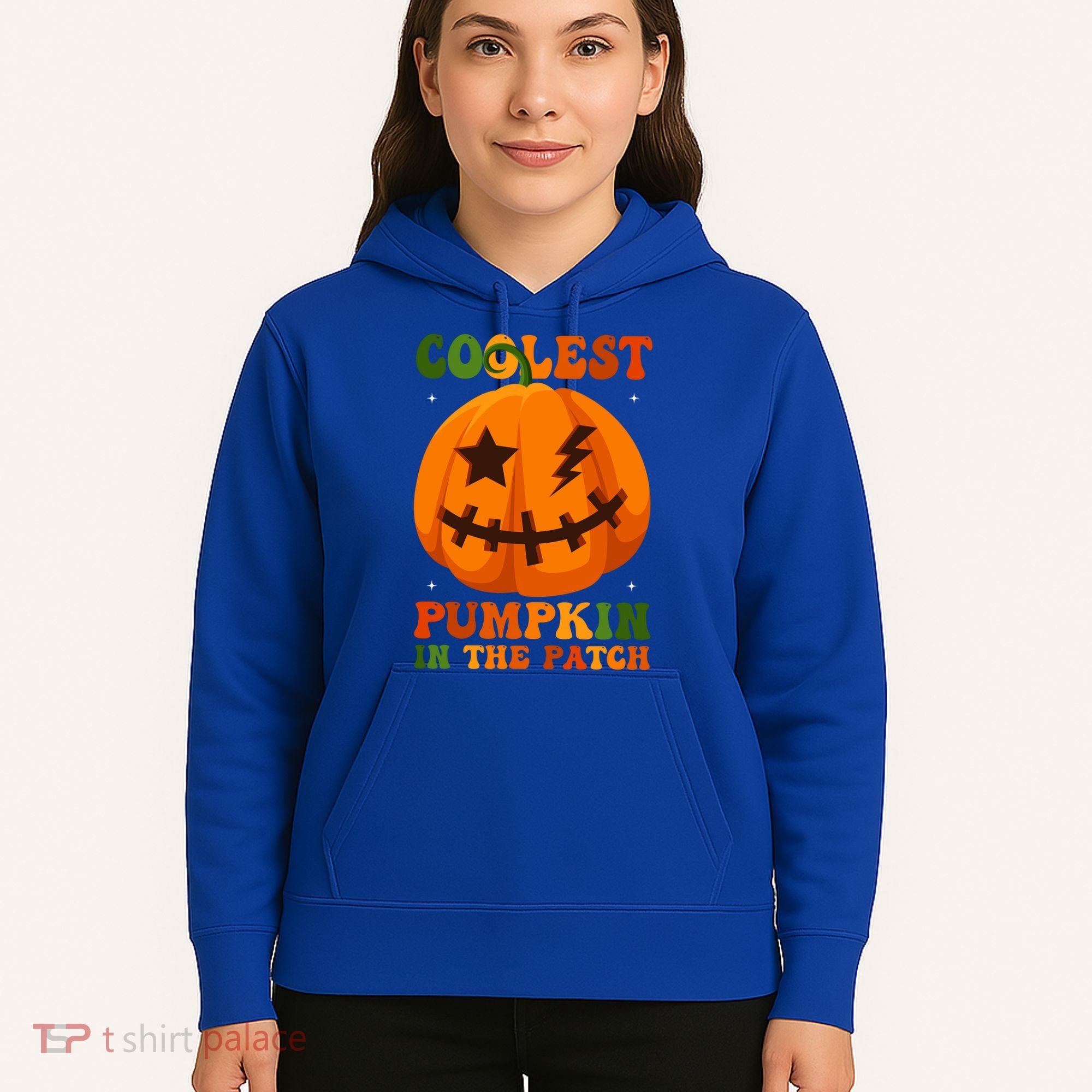 Coolest Pumpkin In The Patch Groovy Happy Halloween Cool Gift Hoodie