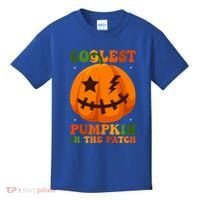 Coolest Pumpkin In The Patch Groovy Happy Halloween Cool Gift Kids T-Shirt thumb 0