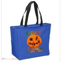 Coolest Pumpkin In The Patch Groovy Happy Halloween Cool Gift Tote Bag thumb 2