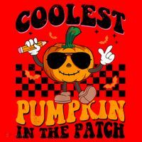 Coolest Pumpkin In The Patch Santa Hat thumb 1