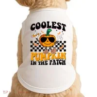 Coolest Pumpkin In The Patch Doggie Tank thumb 0