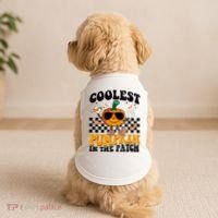Coolest Pumpkin In The Patch Doggie Tank thumb 2