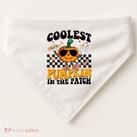 Coolest Pumpkin In The Patch USA-Made Doggie Bandana thumb 0