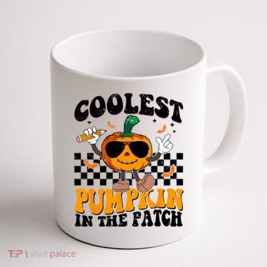 Coolest Pumpkin In The Patch Coffee Mug back