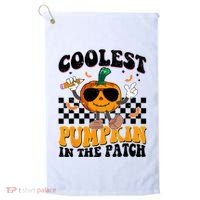 Coolest Pumpkin In The Patch Golf Towel thumb 0