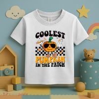Coolest Pumpkin In The Patch Toddler T-Shirt thumb 3