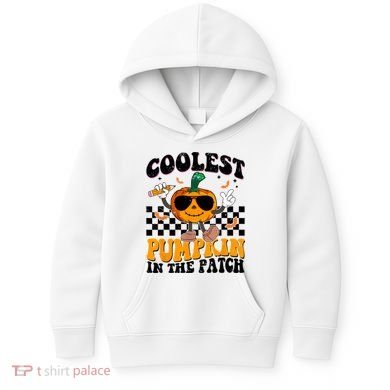 Coolest Pumpkin In The Patch Kids Hoodie