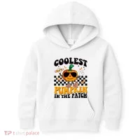 Coolest Pumpkin In The Patch Kids Hoodie thumb 0