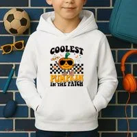 Coolest Pumpkin In The Patch Kids Hoodie thumb 2