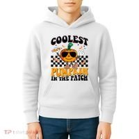 Coolest Pumpkin In The Patch Kids Hoodie thumb 4