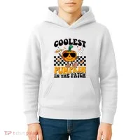 Coolest Pumpkin In The Patch Kids Hoodie thumb 4