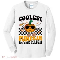 Coolest Pumpkin In The Patch Kids Long Sleeve Shirt thumb 0
