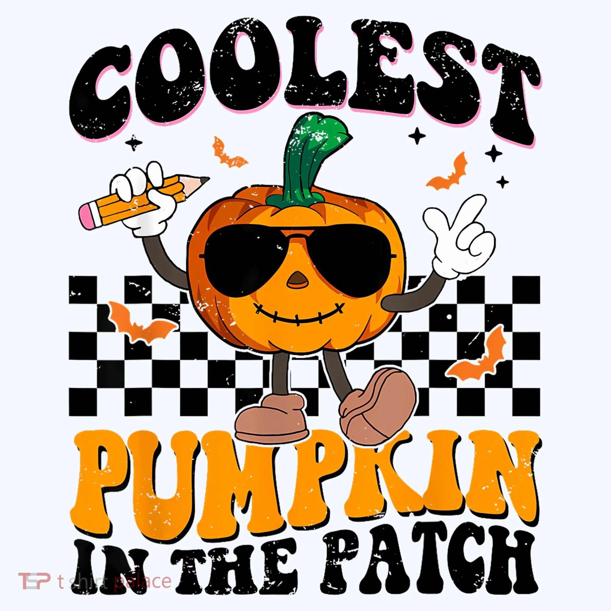 Coolest Pumpkin In The Patch Kids Long Sleeve Shirt