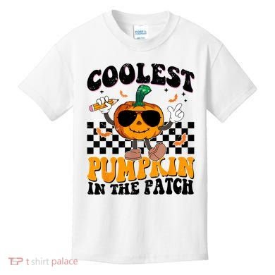 Coolest Pumpkin In The Patch Kids T-Shirt