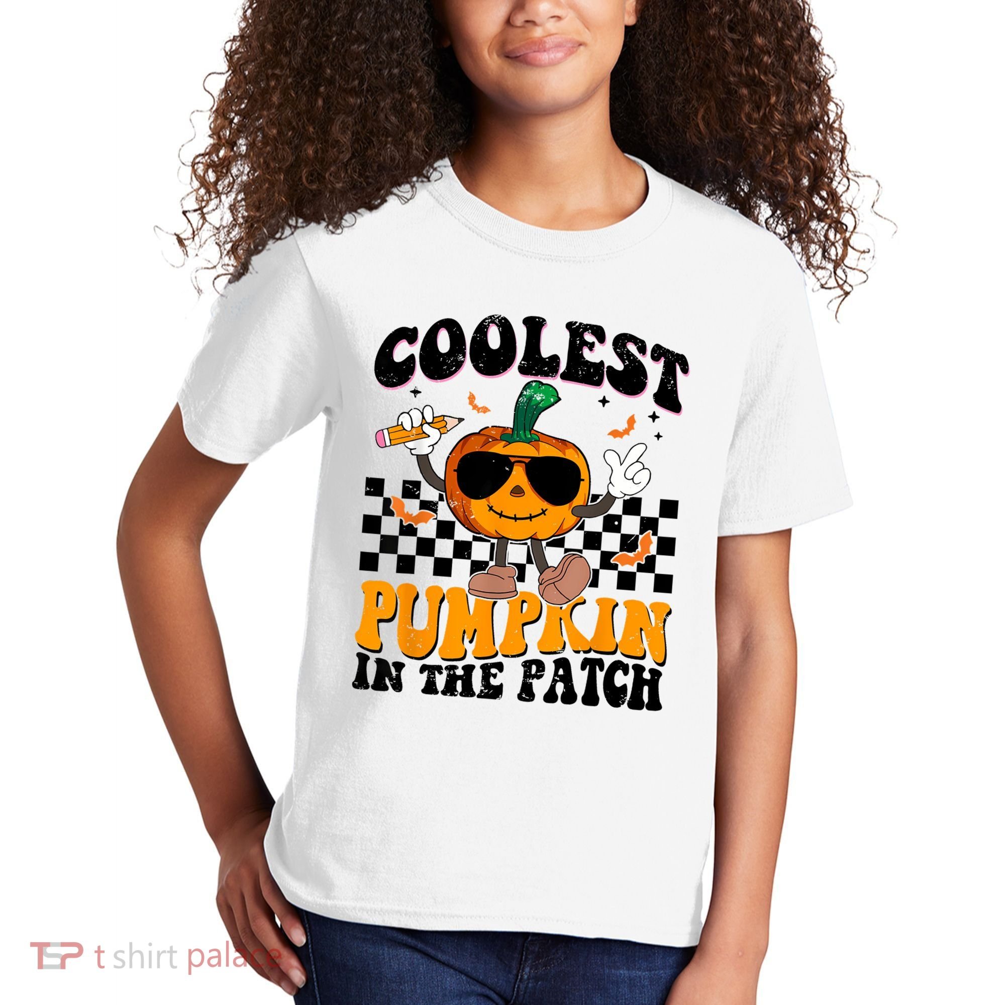 Coolest Pumpkin In The Patch Kids T-Shirt