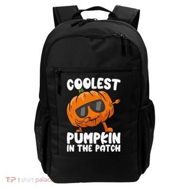Coolest Pumpkin In The Patch Dabbing Halloween Backpack