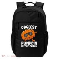 Coolest Pumpkin In The Patch Dabbing Halloween Backpack thumb 0