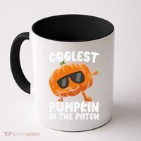 Coolest Pumpkin In The Patch Dabbing Halloween Coffee Mug thumb 0