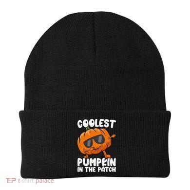 Coolest Pumpkin In The Patch Dabbing Halloween Beanie