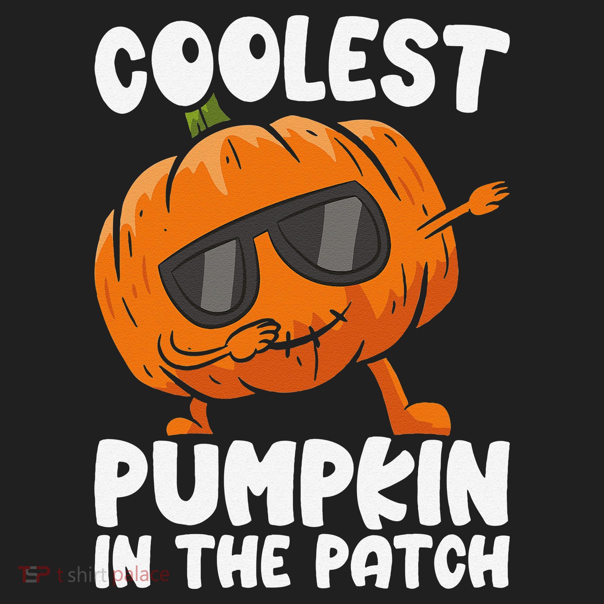 Coolest Pumpkin In The Patch Dabbing Halloween Beanie