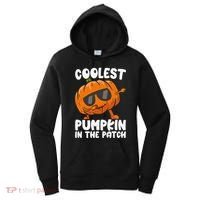 Coolest Pumpkin In The Patch Dabbing Halloween Women's Hoodie thumb 0