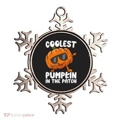 Coolest Pumpkin In The Patch Dabbing Halloween Ornament
