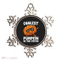Coolest Pumpkin In The Patch Dabbing Halloween Ornament thumb 0