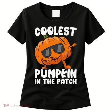 Coolest Pumpkin In The Patch Dabbing Halloween Women's T-Shirt