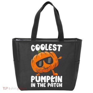 Coolest Pumpkin In The Patch Dabbing Halloween Tote Bag