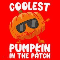 Coolest Pumpkin In The Patch Dabbing Halloween Santa Hat thumb 1