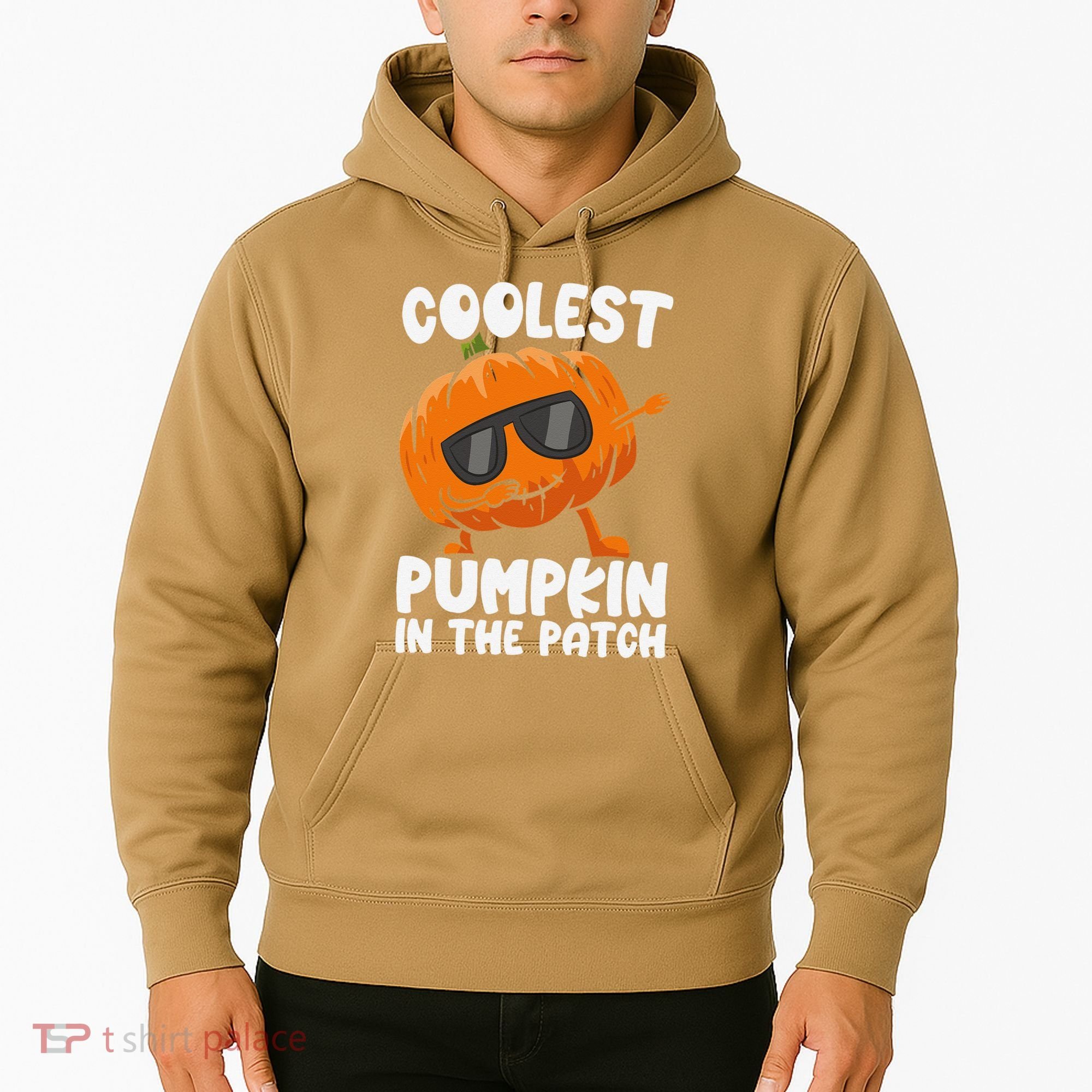 Coolest Pumpkin In The Patch Dabbing Halloween Hoodie