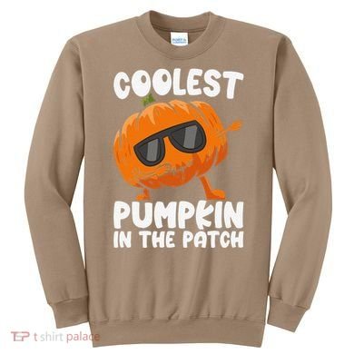 Coolest Pumpkin In The Patch Dabbing Halloween Sweatshirt