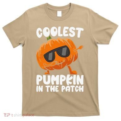 Coolest Pumpkin In The Patch Dabbing Halloween T-Shirt