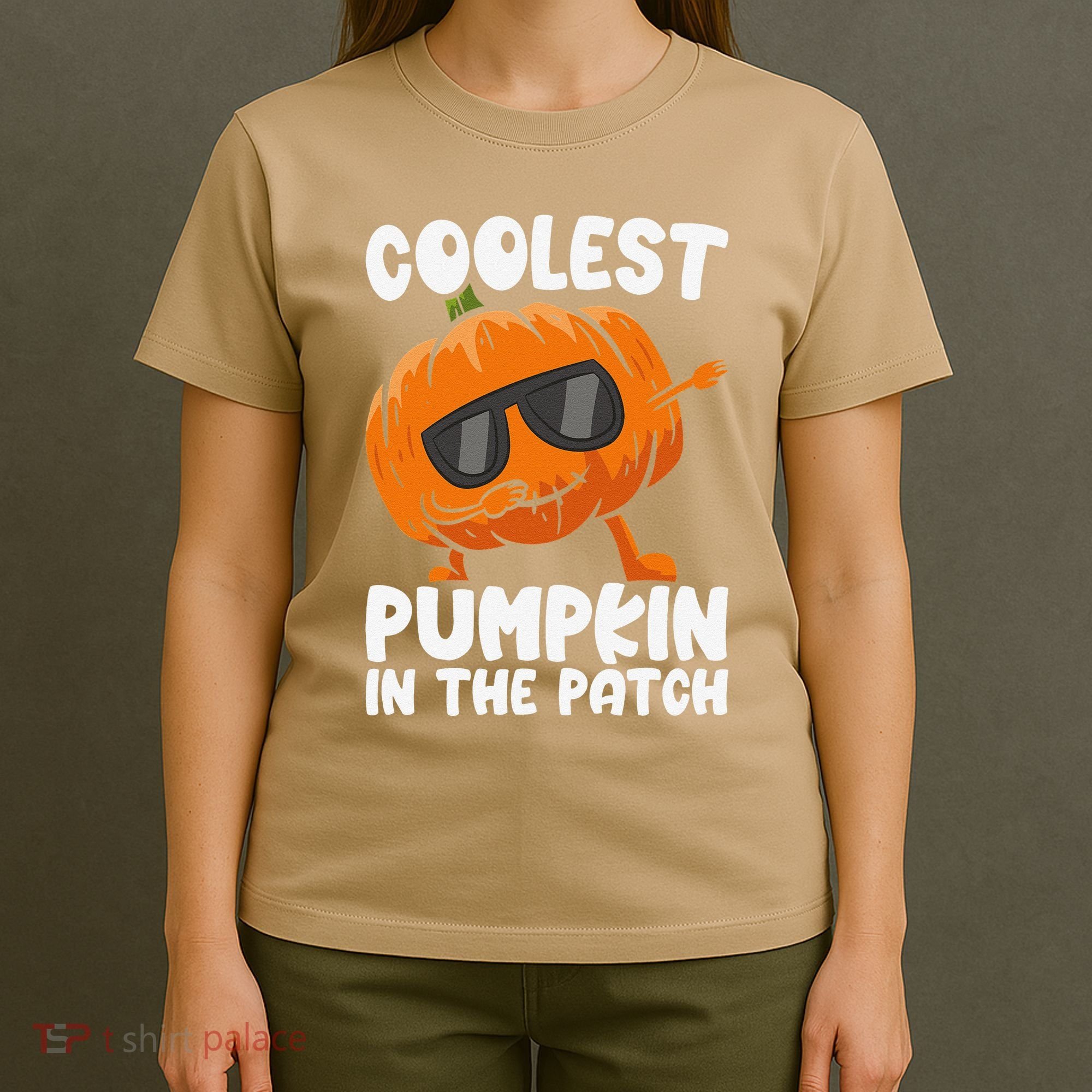 Coolest Pumpkin In The Patch Dabbing Halloween T-Shirt